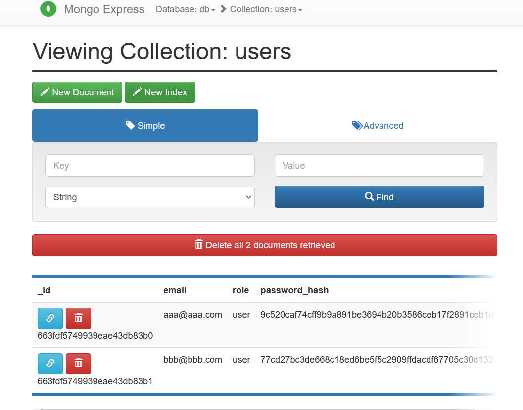 FastAPI - View of the initialized collection in the admin panel